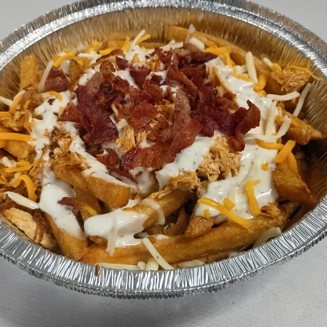 Smokin' Chick Fry Plate.