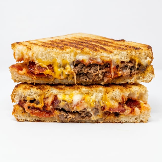 Angry Steak Melt.